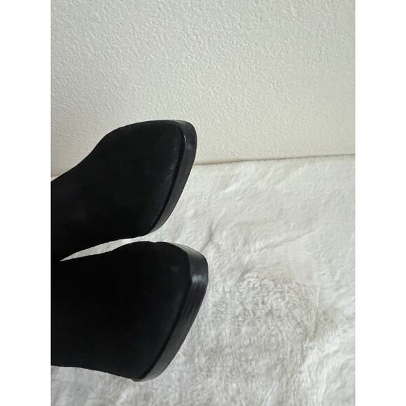 Marc Fisher Mlalva bootie suede black 8.5 - Picture 7 of 12